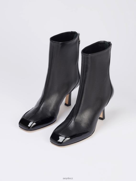 obuv 46J8D269 černá napa/patent Aeyde lilie
