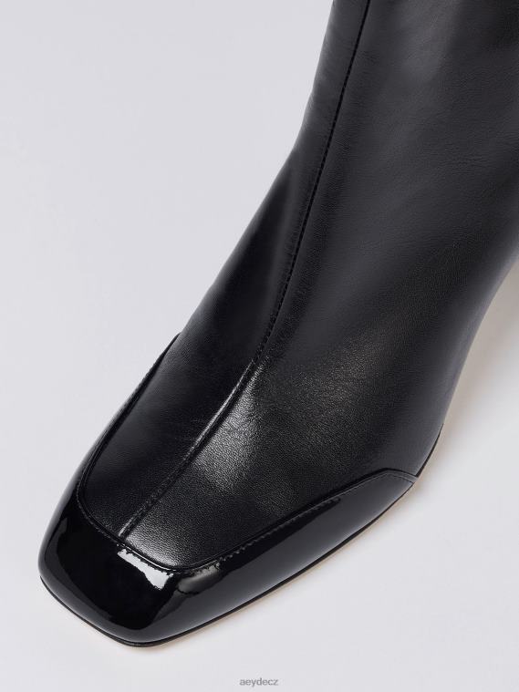 obuv 46J8D269 černá napa/patent Aeyde lilie