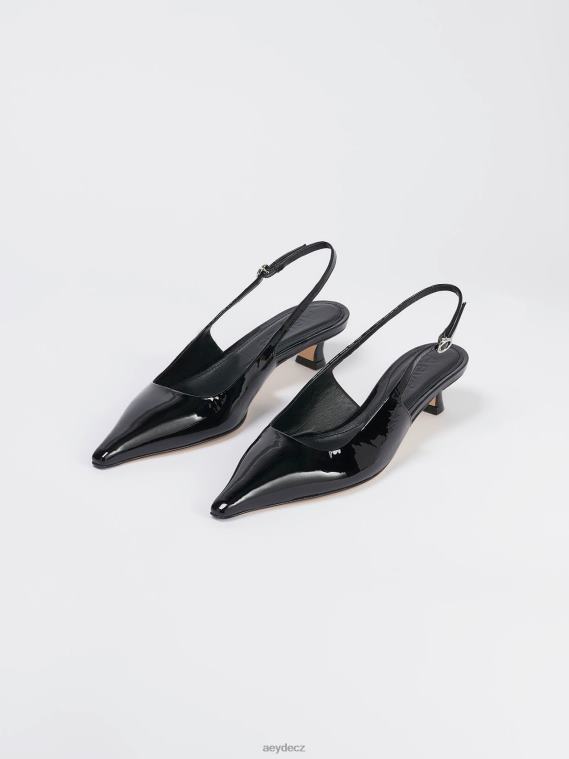 obuv 46J8D160 černý patent Aeyde catrina