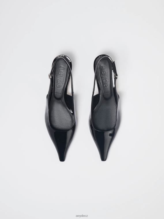 obuv 46J8D160 černý patent Aeyde catrina