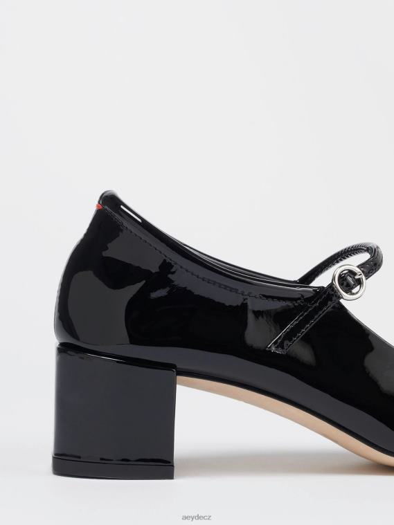 obuv 46J8D204 černý patent Aeyde aline