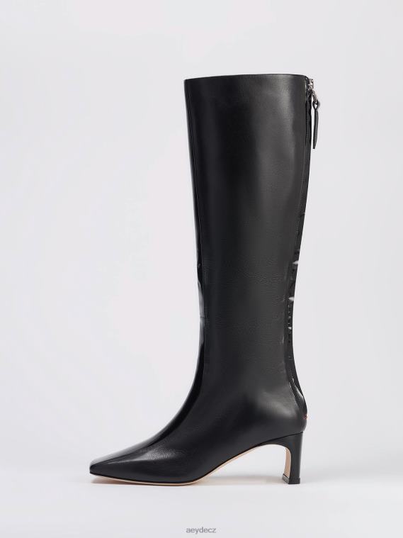 obuv 46J8D114 černé tele/patent Aeyde morgane