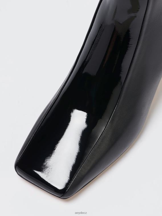 obuv 46J8D114 černé tele/patent Aeyde morgane